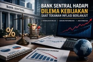 Bank Sentral Hadapi Dilema Kebijakan saat Tekanan Inflasi Berlanjut