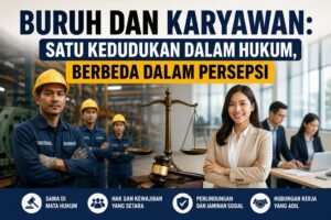 Buruh dan Karyawan: Satu Kedudukan dalam Hukum, Berbeda dalam Persepsi